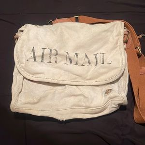 Fossil Air Mail canvas bag
